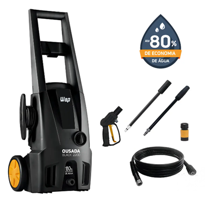 Lavadora De Alta Pressão Wap Ousada Black 2200 Potência de 1500w 1750psi