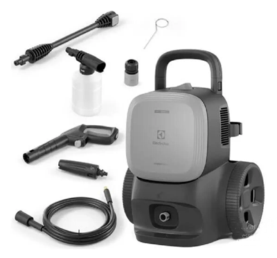 Lavadora de Alta Pressão Electrolux 1850PSI 1500W Potência com Aplicador de Detergente PowerWash EWS1850 Lava Jato Lava Car
