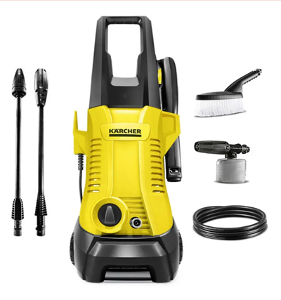 Lavadora De Alta Pressão Kärcher K2 Plus Car 1740psi 1400w Canhão de Espuma Kärcher Lança de Jato Turbo Rotativo 127v