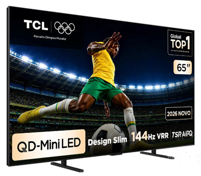 Smart TV TCL 65 Polegadas QLED Mini LED 4K