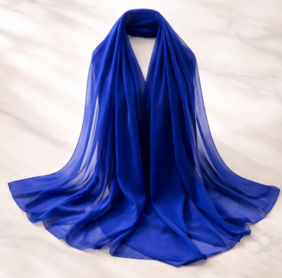 Echarpe Liso Chifon Para Festa Casamento