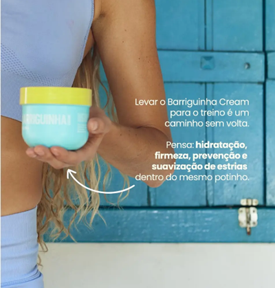 Barriguinha Cream 200g Creme Redutor Firmador Anticelulite E - Imagem 3