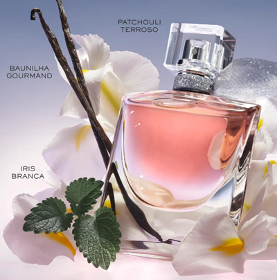 Perfume Feminino Eau de Parfum, Fragrância Floral Gourmand Inebriante com Íris Nobre e Baunilha, Aroma de Felicidade e Feminilidade, La Vie Est Belle Lancôme, Frasco com 150ml