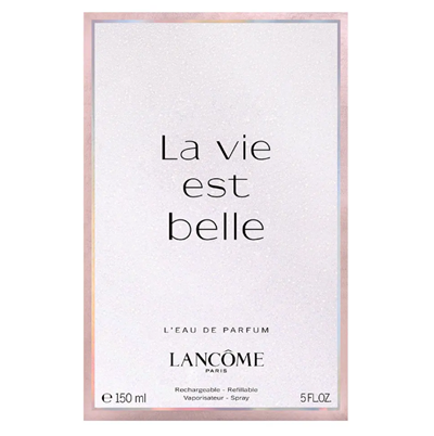 Perfume Feminino Eau de Parfum, Fragrância Floral Gourmand Inebriante com Íris Nobre e Baunilha, Aroma de Felicidade e Feminilidade, La Vie Est Belle Lancôme, Frasco com 150ml