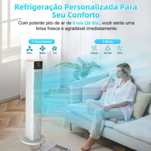 Shawty Climatizador Ar Evaporativo Umidificador Ventilador