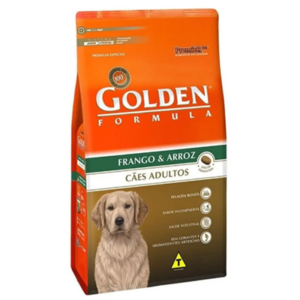 Ração Seca Golden Fórmula Frango Arroz Cães Adultos 15kg