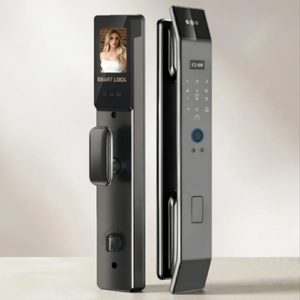 Fechadura Eletrônica Com Biometria Touch Senha Facial Chave