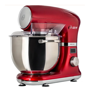 Batedeira Planetária Digital Oster Bowl Inox 5l Cor Vermelho