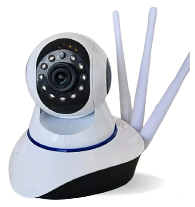 Babá Eletrônica Câmera Wifi Sem Fio Visão Noturna Microfone