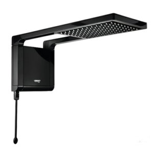 Ducha Chuveiro Lorenzetti Acqua Storm Ultra Black 7800w Cor Preto/preto Potência 7.8 Kw