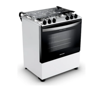 Fogão Brastemp 5 bocas cor branca BFS5NDB