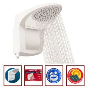 Chuveiro Elét. Acqua Ultra Jet Lorenzetti Branco 220v Branco 7.8 Kw