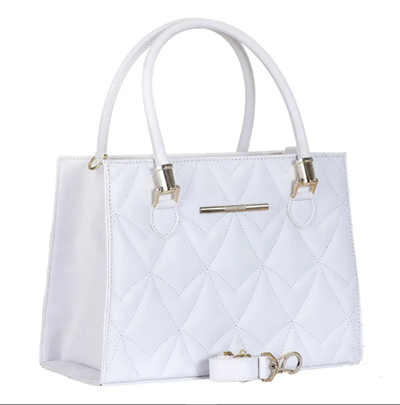 Bolsa Média Feminina Casual Quadrada Bordada Mão Transversal