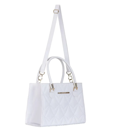 Bolsa Média Feminina Casual Quadrada Bordada Mão Transversal